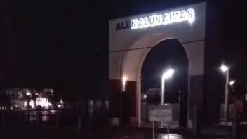 Banjir di Alun-alun Aimas Kota Sorong