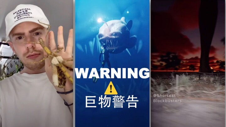 Cảnh báo quái vật khổng lồ⚠️！！！ Cẩn thận khi vào