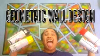 GEOMETRIC WALL DESIGN (lagot ako kay mama)