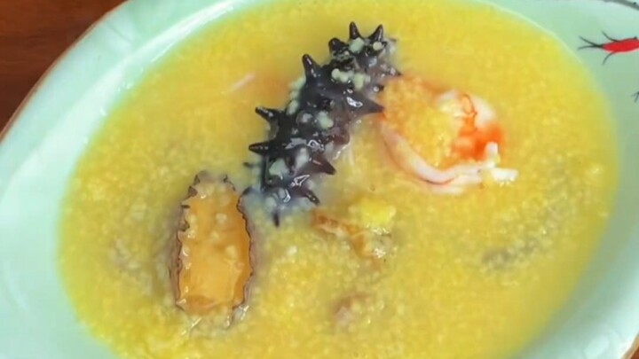 Cháo hải sâm mà đội tuyển bóng đá nam Trung Quốc thích ăn nhất, thoải mái ăn không giới hạn!!!