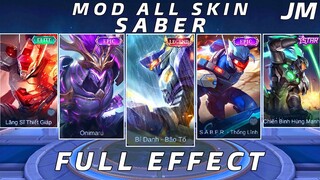 Mobile Legend : Mod All Skin Saber -  Jin Moba