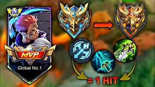 AKHIRNYA!!🔥BUILD DAN EMBLEM TERBAIK YIN UNTUK MEMBANTAI DI (RANK TINGGI!) - GAMEPLAY MOBILE LEGENDS