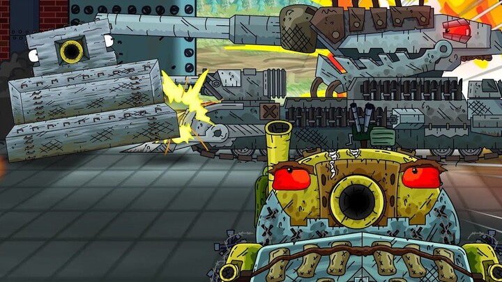 【Tank Animation】Concrete Monster First Battle