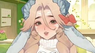 教会甲方用模型后她给我发的面捕测试，萌晕了【Live2D】
