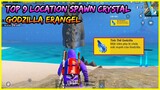 Godzilla Crystal Location Pubg Mobile - Top 9 Spawn Location Godzilla Crystal Erangel | Xuyen Do