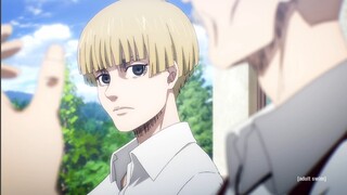 Yelena and commander pixis English Dub attack on titan