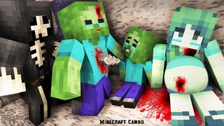 MONSTER SCHOOL : VERY SAD STORY ZOMBIE FAMILY - MINECRAFT ANIMATION