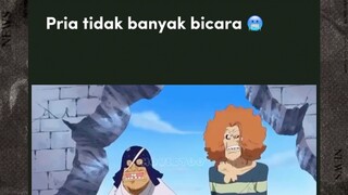 Pria tidak banyak omong 😅