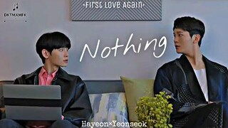 FMV ยอนซอก×ฮายอน (Nothing) รักครั้งแรกอีกครั้ง