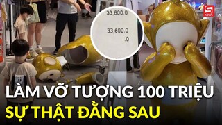 Sự thật vụ em bé làm vỡ tượng bồi thường 100 triệu: Cửa hàng xin lỗi hoàn tiền vì hiểu nhầm?