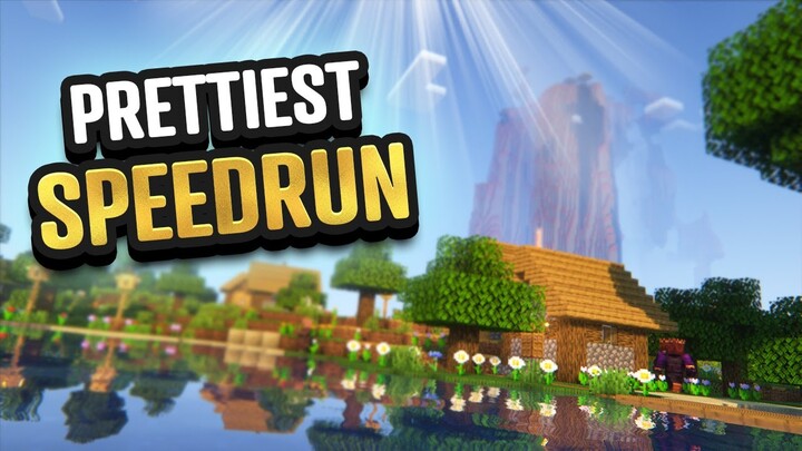 The PRETTIEST Minecraft World (1,000 Minecraft Speedruns #42)