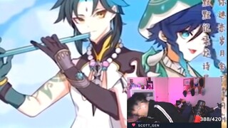 [พร้อมซับจีน] YouTuber คนหนึ่งดูรายการอวยพรปีใหม่ เก็นชินอิมแพกต์ แล้วจม (เก็นชินอิมแพกต์คาร์นิวัล ใ