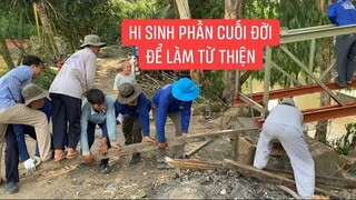 Mong sao được thêm nhiều cầu đường thuận lợi để bác con được đi lại dễ dàng hơn.