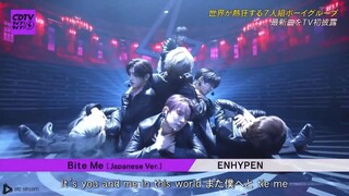 ENHYPEN on CDTV Live! Live! — ‘Bite Me [Japanese Ver.]’