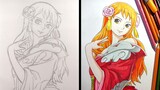 How to Draw Nami - [One Piece]