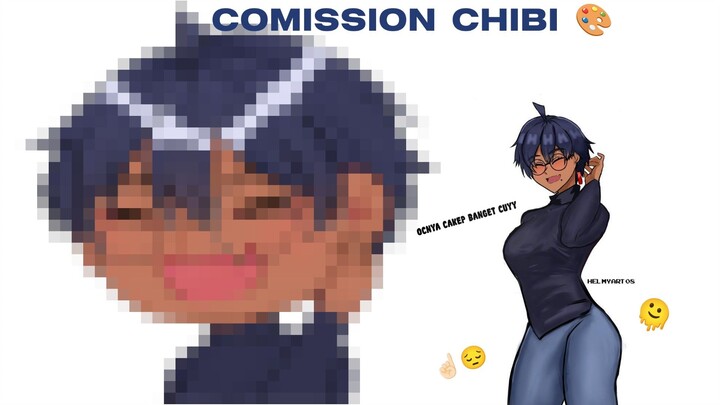 COMMISON CHIBI PERTAMA⁉️