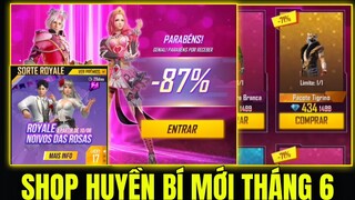 [FreeFire] Shop Huyền Bí Mới Hồng Ngọc Cực Đỉnh Giảm Giá Cực Cao , Vòng Quay Kim Cương Mới | VQ Súng