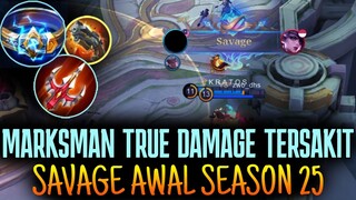 Tembus Semua! MARKSMAN TRUE DAMAGE TERSAKIT SEASON 25 Mobile Legends Indonesia