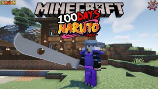 I Survived 100 Days in Naruto as TOBIRAMA SENJU *Minecraft* (Hindi)