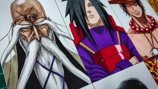 Draw 10 fire kings in anime style! Is BLEACH the king of kings?