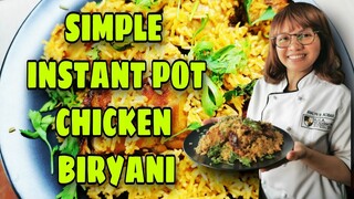 SIMPLE INSTANT POT CHICKEN BIRYANI Lhynn Cuisine