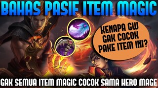 Gak Semua Item Mage Cocok Untuk Hero Mage, Bahas Pasif SEMUA ITEM MAGIC | Mobile Legends