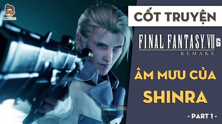 Cốt truyện FF VII Remake P1: Âm mưu của Shinra