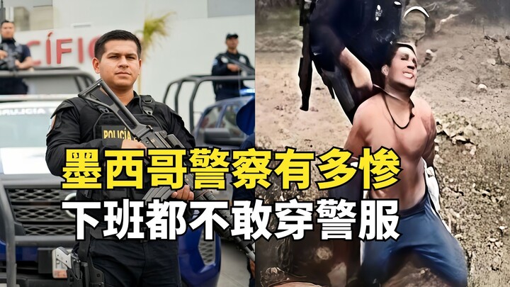 How brutal is it for Mexican police? Beheaded and dismembered by drug cartels, with half the police 