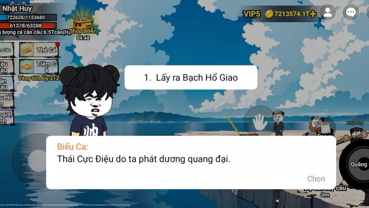 Hướng dẫn cách lấy chiêu câu Thái Cực Lộng Vân Thủ #BuildaGame #钓魂 #34653768