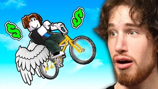 Going 9,256,836 MPH on Roblox Bike Obby!