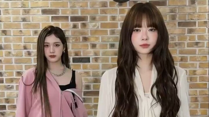 Tantangan tari "HOT" oleh Jang Ye-eun dan Hwang Eun-chae