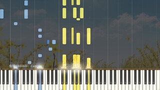 [Piano Arrangement] Jay Chou's "Sunny Day" is highly restored