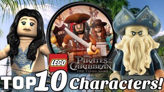 TOP 1O LEGO Pirates of the Caribbean Characters