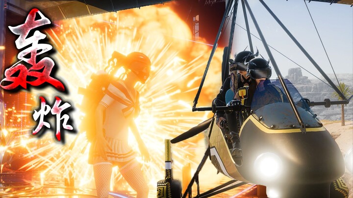 Máy bay ném bom bổ nhào!! [Dòng máu âm u vui nhộn với thùng xăng #25]