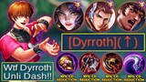 BUFFED DYRROTH IS THE NEW LATE GAME MONSTER🔥| GLOBAL DYRROTH UNLI DASH BUILD - MLBB