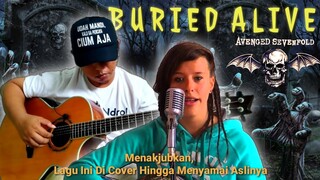 GILA, COVER INI MENYAMAI LAGU ASLINYA‼️BURIED ALIVE (A7X) Alip Ba Ta Feat Dorina Huic