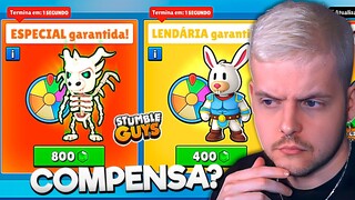 🔥 ROLETA DE SKIN ESPECIAL E LENDÁRIA! COMPENSA? 😱 STUMBLE GUYS ‹ KHORTEX ›