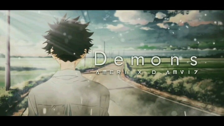 AMV Collab // Koe no Katachi edit - Demons