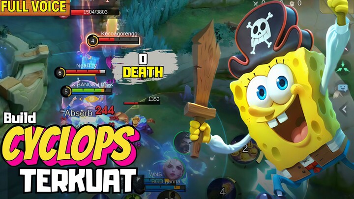 Build cyclops paling sakit 2026 dan kuat. MLBB