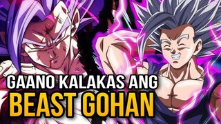 GAANO NGA BA KALAKAS ANG GOHAN BEAST? | DRAGON BALL SUPER TAGALOG ANALYSIS