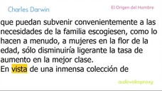 Charles Darwin - El Origen del Hombre 2/2