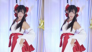 【鱼子酱】《I'm So Hot》和风巫女服套装 直播跳舞录屏