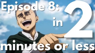 Annie's BACK?? and Connie's a MENACE - Attack on Titan Episode 8 Recap