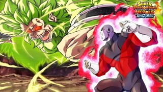 Dragon Ball Heroes Episode 42 Great Ape Broly Vs Full Power Jiren!!!