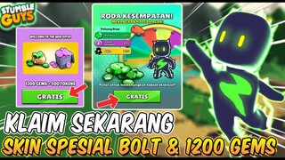 NEW UPDATE 0.47.3! CARA GACHA SKIN SPESIAL TERBARU BOLT GRATIS - Stumble Guys