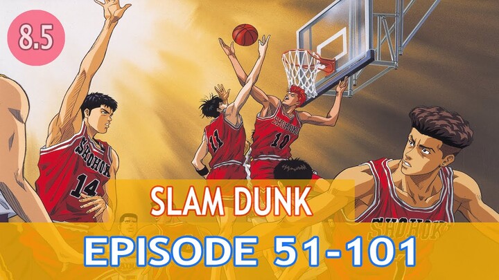 Slam Dunk Episode 51-101 (end) Subtitle Indonesia