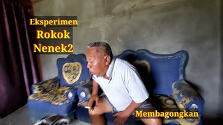 Prank hipnotis rokok rasa nenek nenek || kakek sugiono auto gumoohh