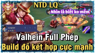 Valhein mùa 22 liên quân mobile | Cách chơi, lên đồ, phù hiệu bảng ngọc cho Valhein mùa 22 full phép