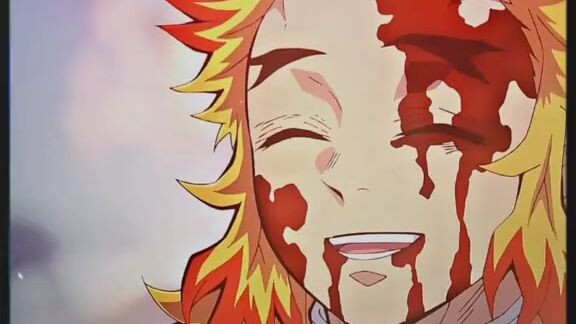 Donat ygy🗿✌ #donat #mati #demon slayer #anime #rengkugou #fyp bsation #darah