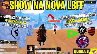 EPICOOO! FLUXO DISPAROU DEPOIS DESSE BOOYAH SURREAL NA NOVA LBFF! SHOW DA MINERS NA FFWS!